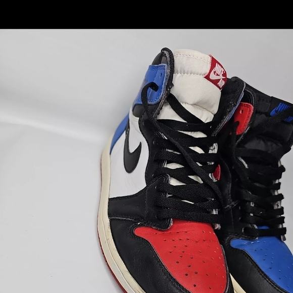 Nike Air Jordan 1 Retro High OG - Red and Blue Size 10.5 - Picture 5 of 8